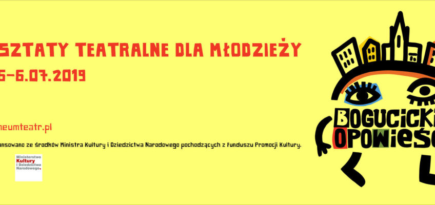 Wakacyjne warsztaty teatralne dla młodzieży