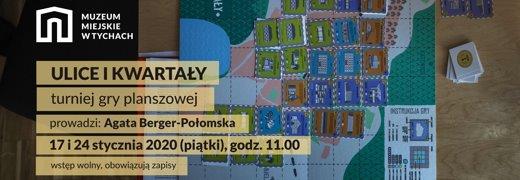 Ulice i kwartały – turniej gry planszowej